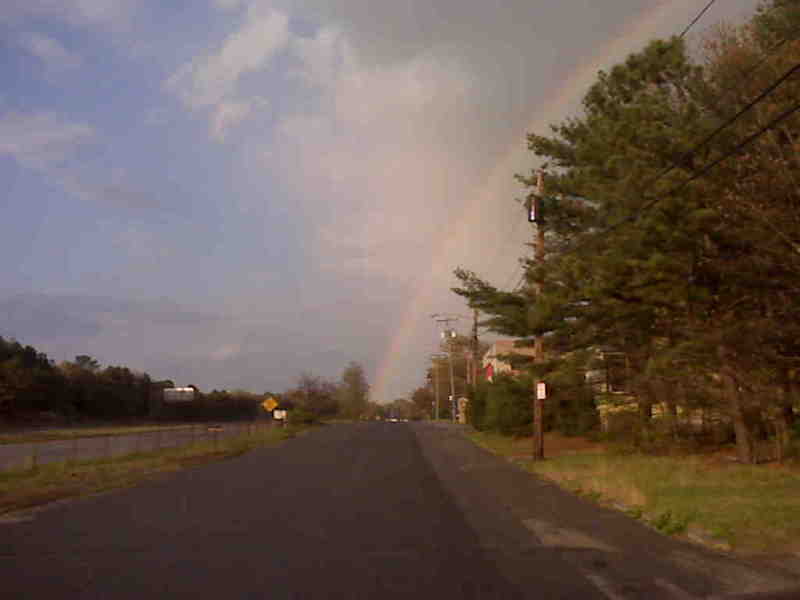 Ridge, NY: rainbow in ridge ny