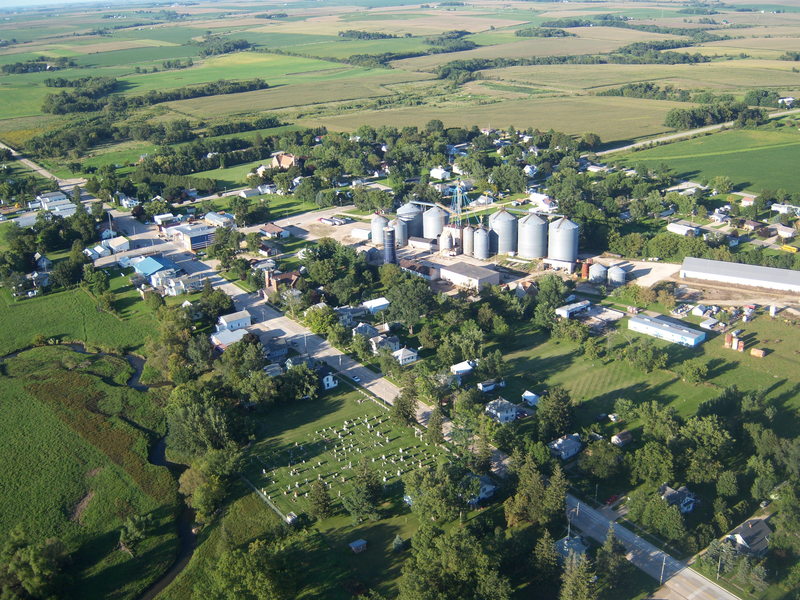 Alta Vista, IA view of Alta Vista from south photo, picture, image