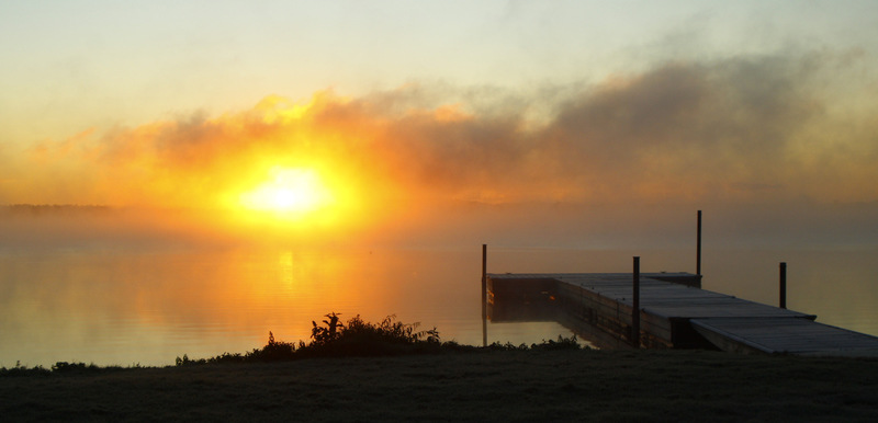 Bemidji, MN: Morning Bemidji - Sunrise Over Lake Bemidji