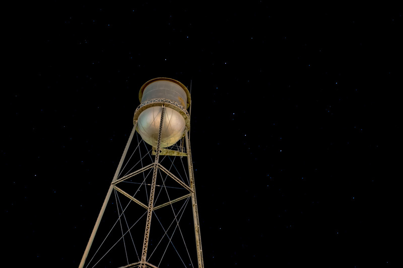 Stanton, TX The old Stanton water tower. photo, picture, image (Texas