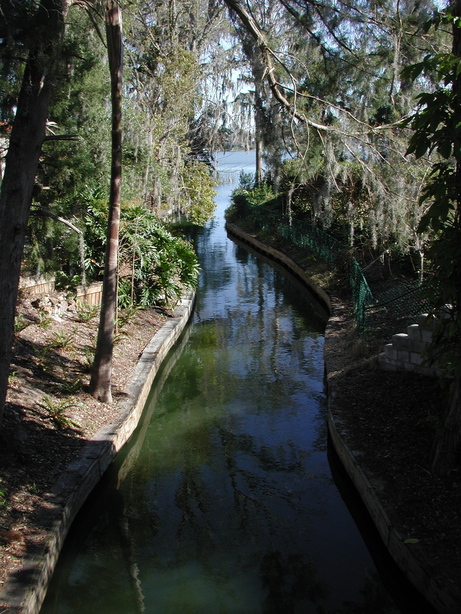 Winter Park, FL : Entrance to Venetian Canal, Winter Park