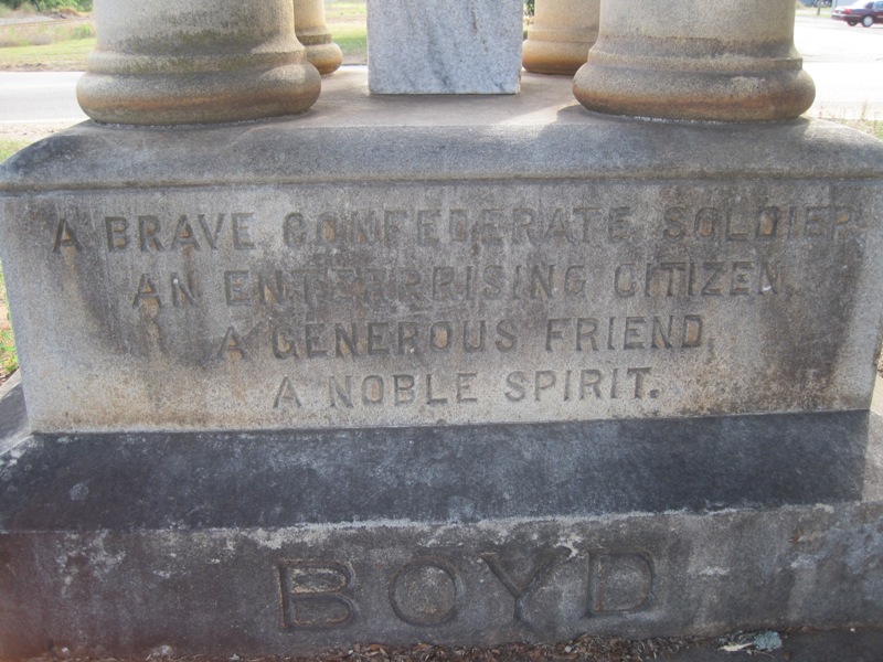 Leary, GA: Brave Confederate Soldier Philip Edward Boyd Memorial in Leary, GA