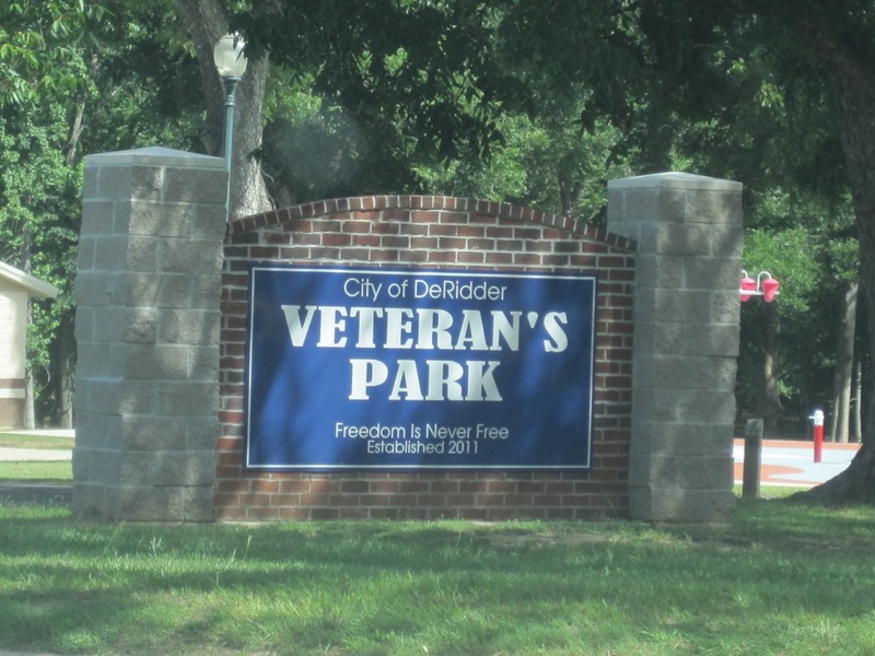 De Ridder, LA: DeRidder Veteran's Park