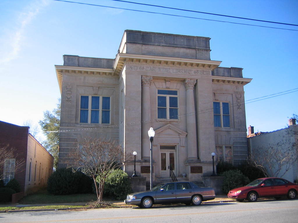 Americus, GA Old Library Americus, photo, picture, image