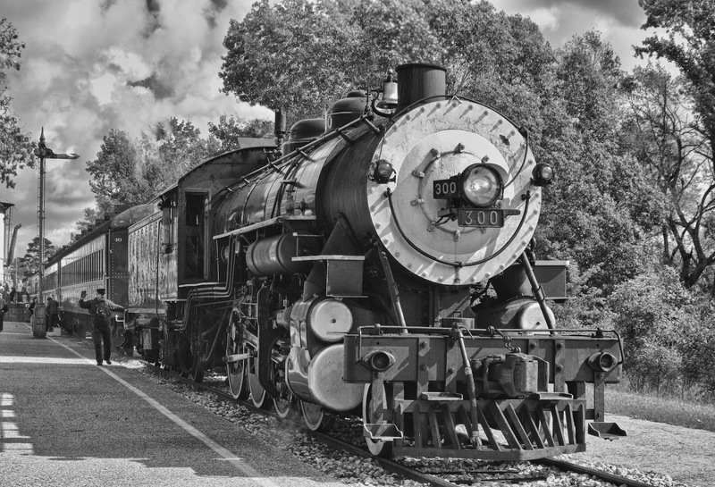 Rusk, TX: Texas State Railroad, Rusk to Palestine Texas - The Brakeman