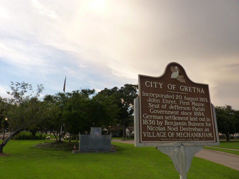 Gretna, LA: City of Gretna Historic Marker