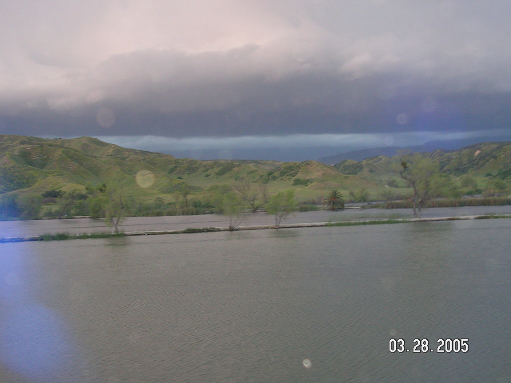 Redlands, CA : Storm in San Timeteo Canyon