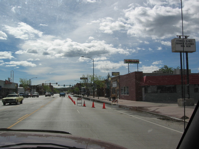 Lander, WY: Main Street