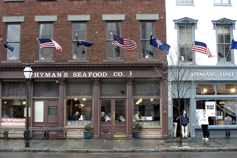 Charleston, SC: Hyman's Seafood Restaurant in downtown Charleston