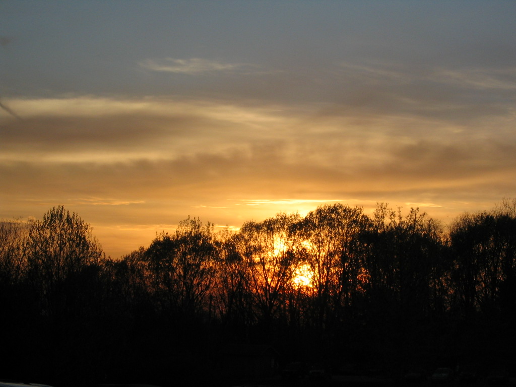 Rocheport, MO: sunset