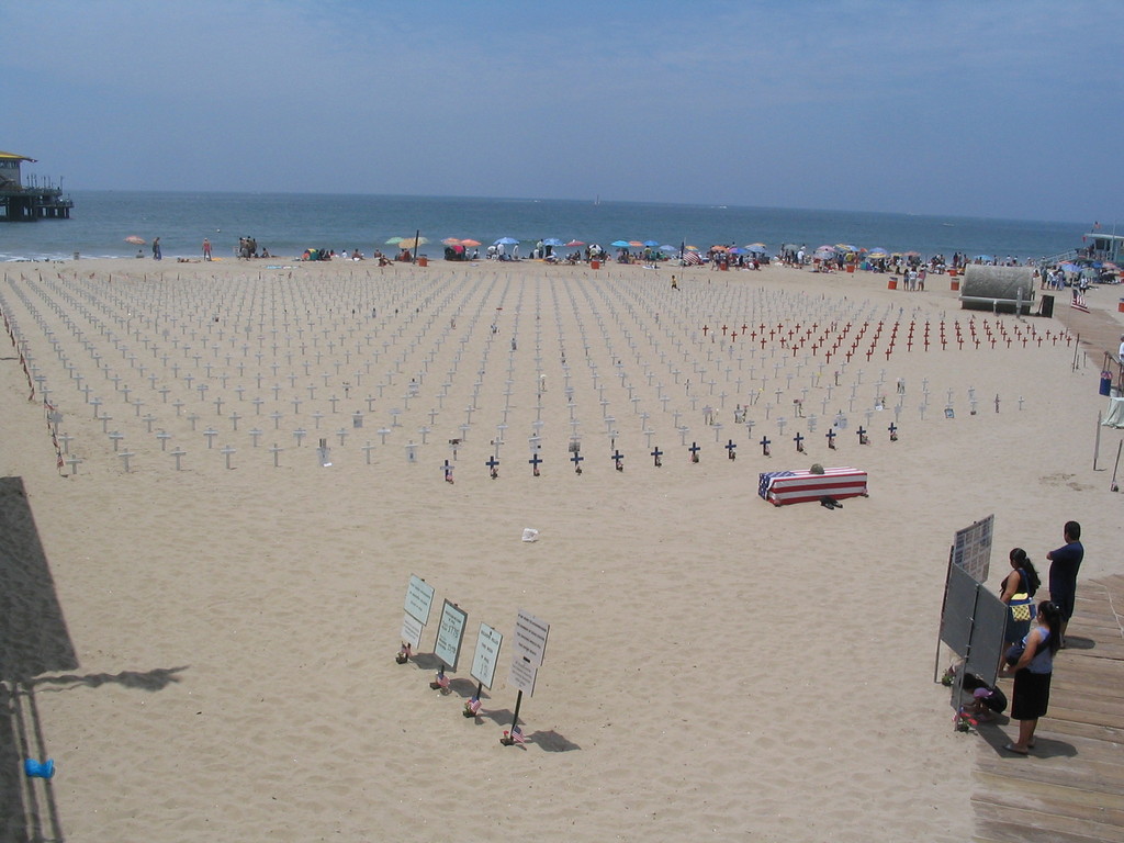 Santa Monica, CA : the beach