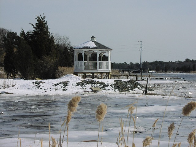 Absecon, NJ: Winter on the Lake in Absecan