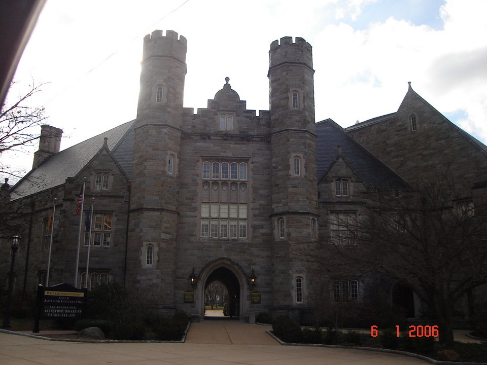 west chester university of pennsylvania campus map