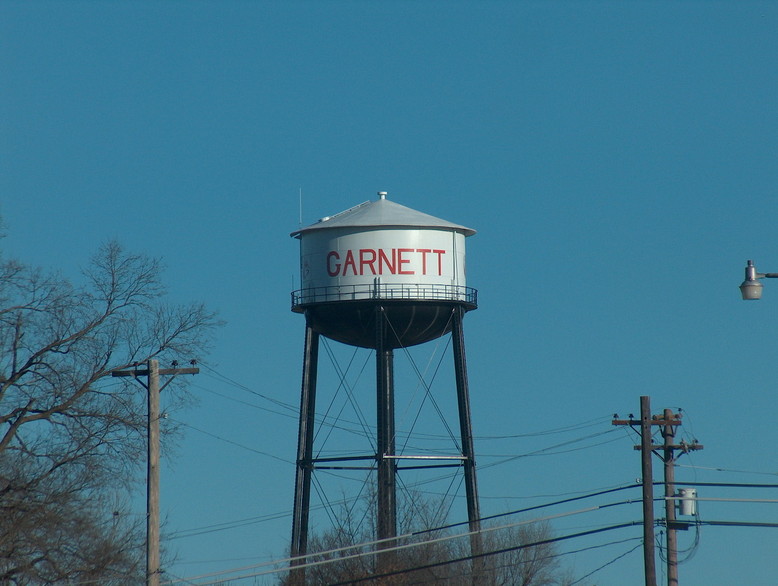 Garnett, KS: Garnett Kansas Water Tower
