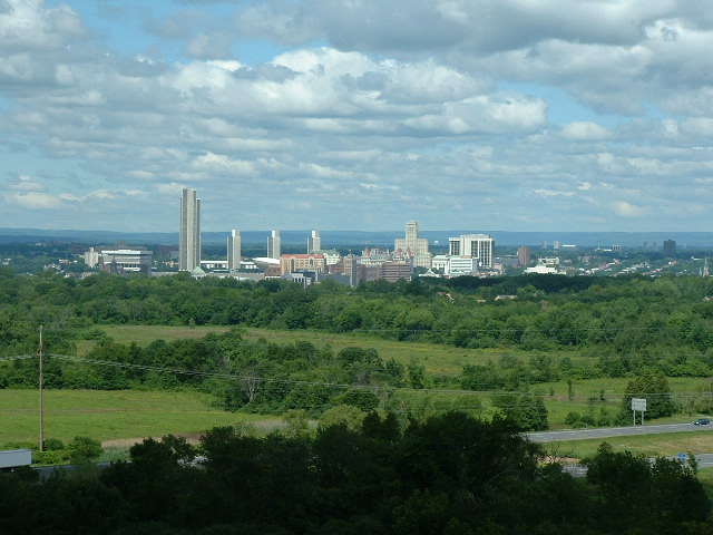 Albany, NY: City of Albany NY taken from East Greenbush NY