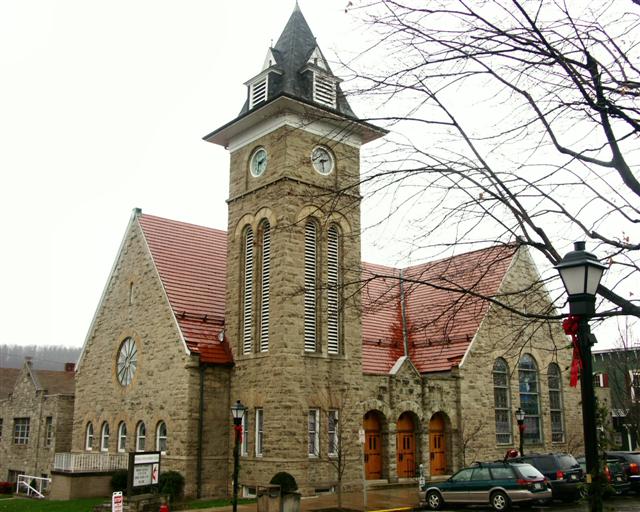 Latrobe, PA: The Church on the Diamond User comment: this is in Ligonier, Pa