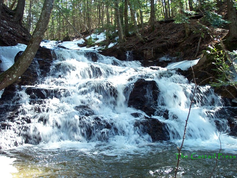 Corinna, ME water falls in corinna. photo, picture, image (Maine) at