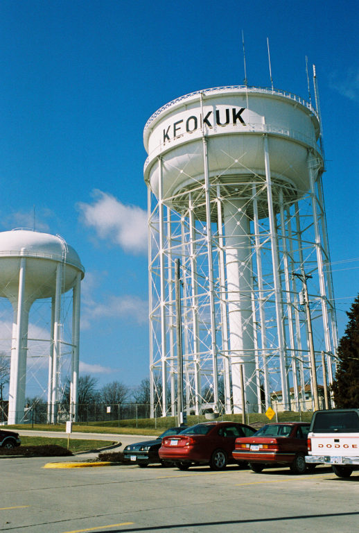 Keokuk, IA: Keokuk's Infamous Water Tower