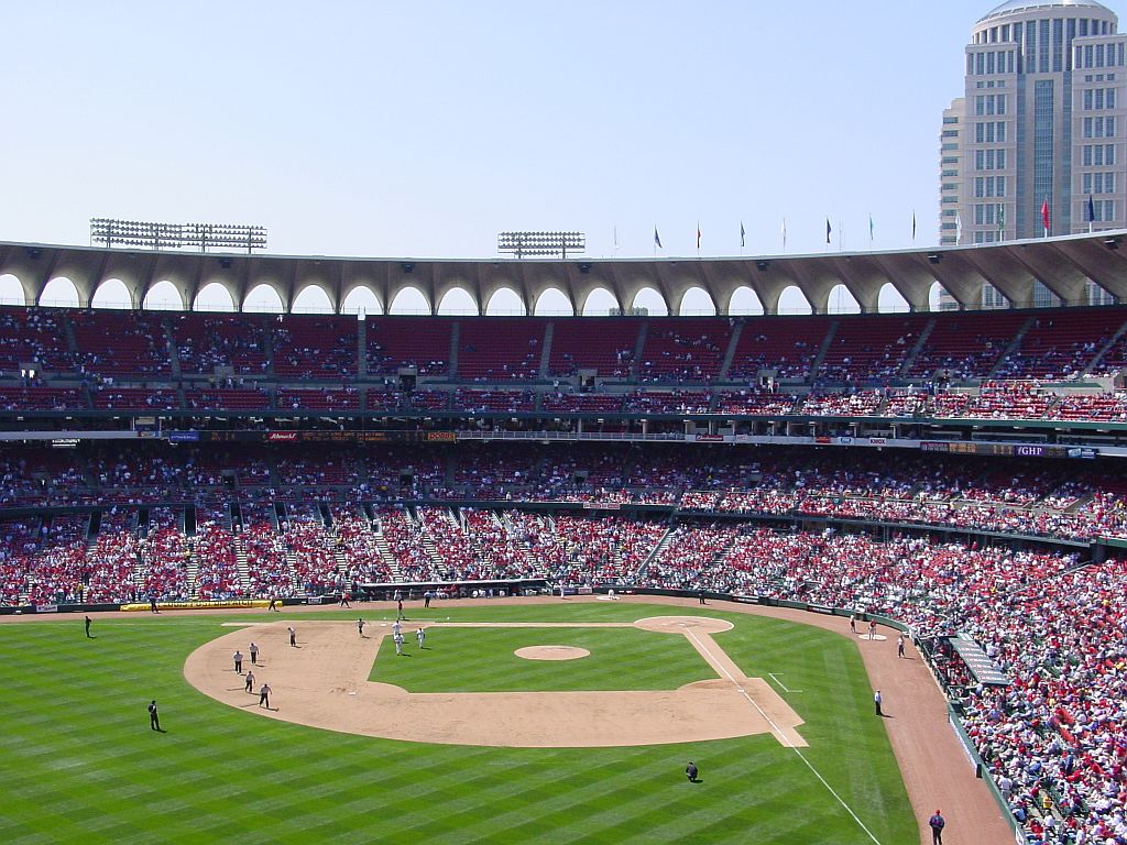 St. Louis, MO : Busch Stadium Cardinal Baseball photo, picture, image (Missouri) at 0