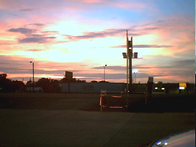 Carrizo Springs, TX : Sunset in Carrizo Springs, TX