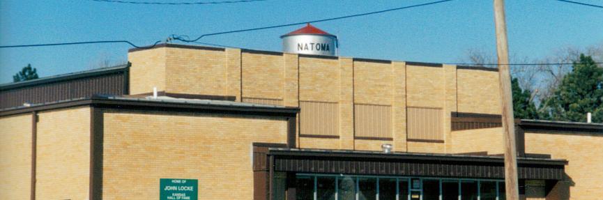 Natoma, KS: Natoma Water Tower & Elementary School