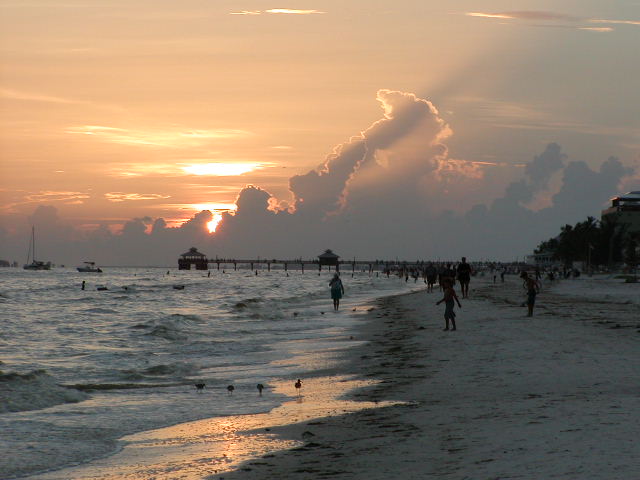 Fort Myers Beach, FL: Fort Myers Beach Sunset
