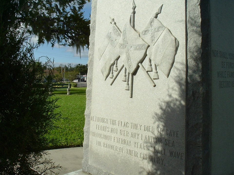 Palatka, FL: To our Confederate Heroes, monument in Palatka