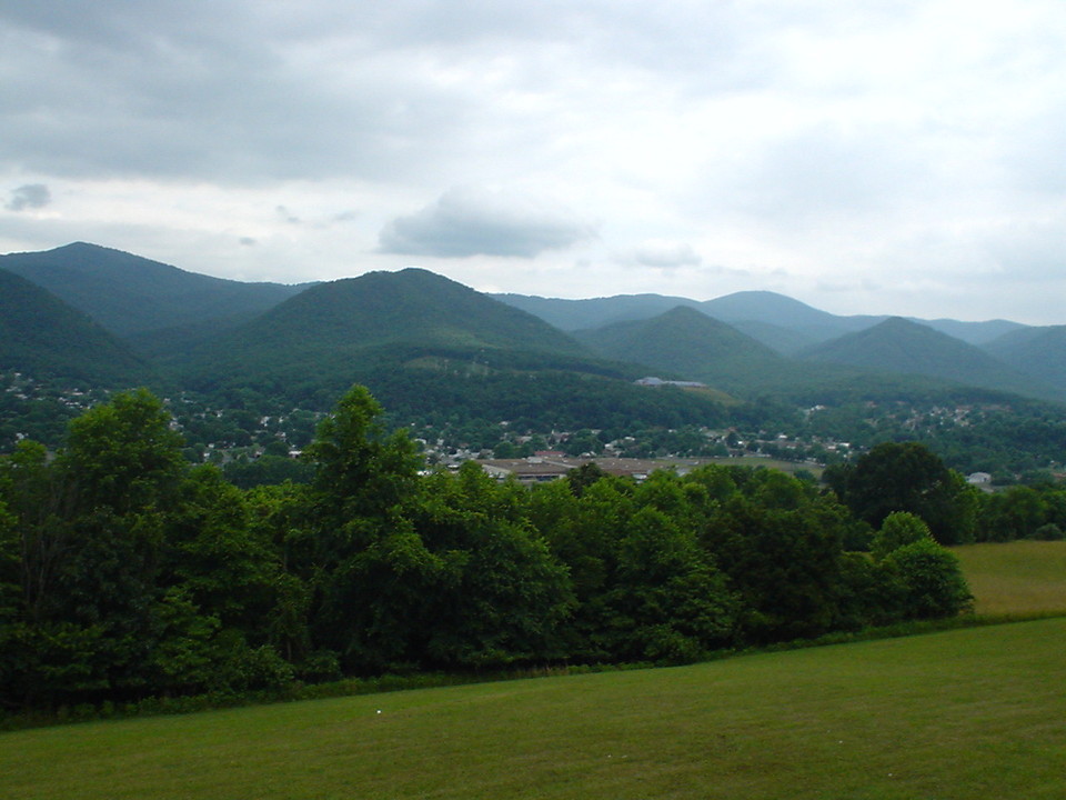 Buena Vista, VA : View from Glen Maury Park