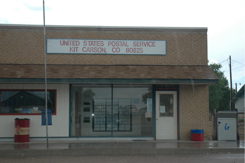 Kit Carson, CO: Post Office