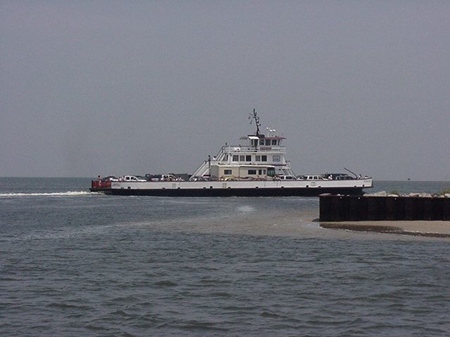 Ocracoke, NC : Our boat to main land is here!