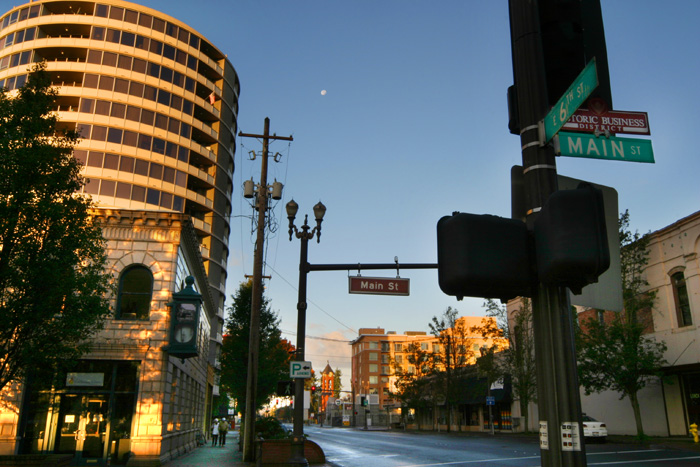 Vancouver, WA: photo of Smith Tower on 6th and main street. in downtown Vancouver WA