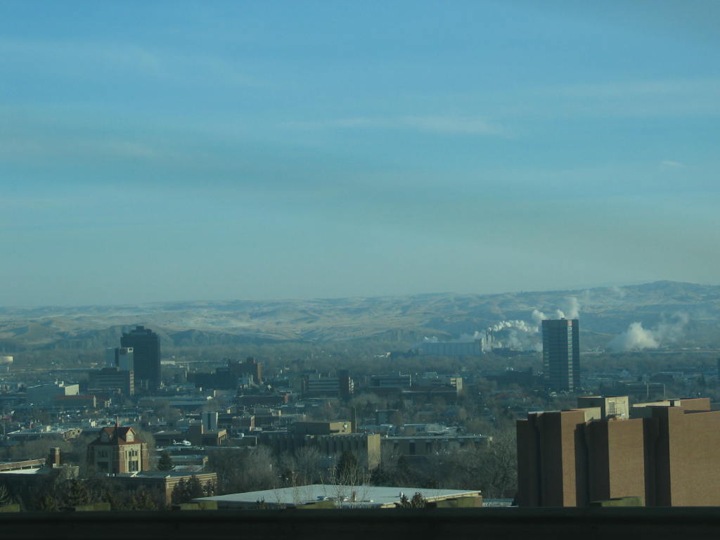 Billings, MT: Downtown Billings January.