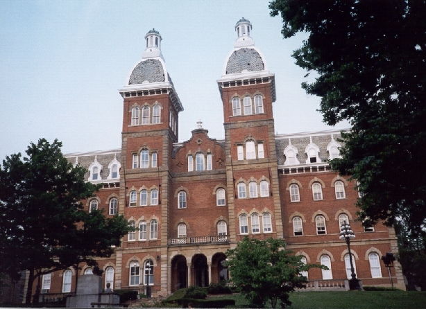 Washington, PA: Old Main Building, Washington & Jefferson College
