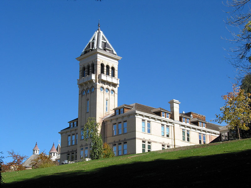 Logan, UT: Old Main on the Utah State University campus