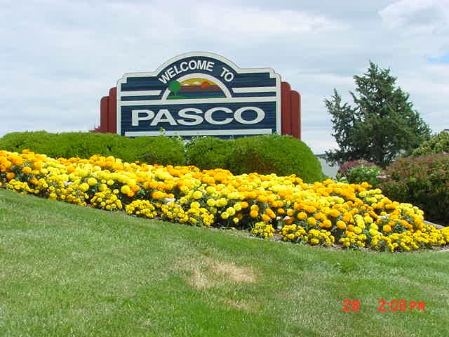 Pasco, WA: Welcoming Sign to City of Pasco