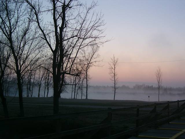 Jackson, TN: Jackson's Fairgrounds Park/Lake in the Early Morning Hours