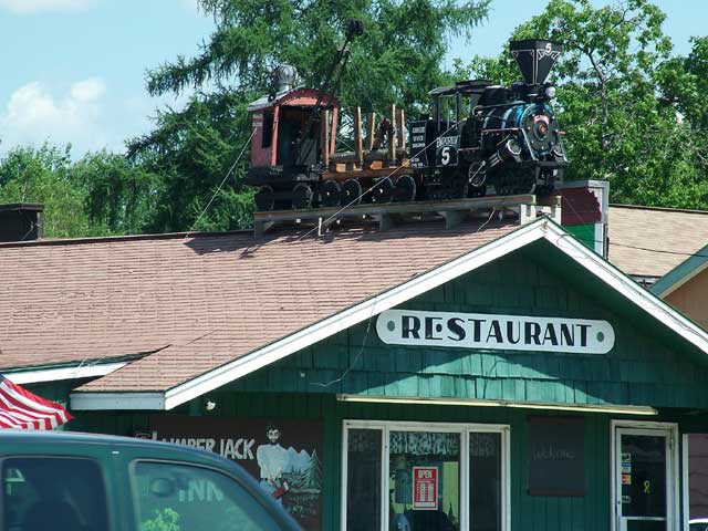Tupper Lake, NY : Lumber Jack Restaurant, Tupper Lake