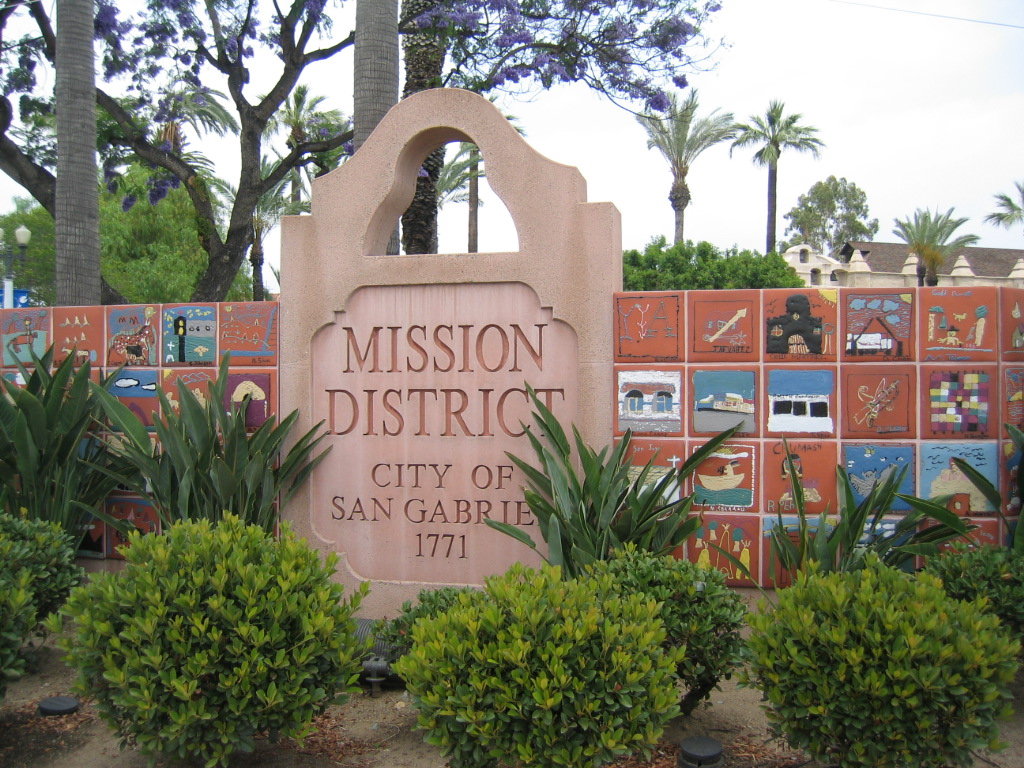 San Gabriel, CA: Mission District City of San Gabriel, 1771
