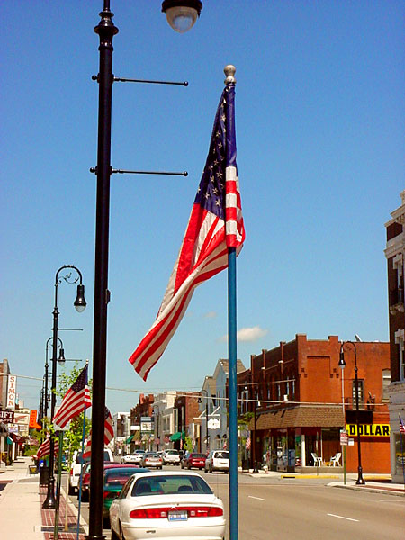 Collinsville, IL: Downtown Collinsville Illinois