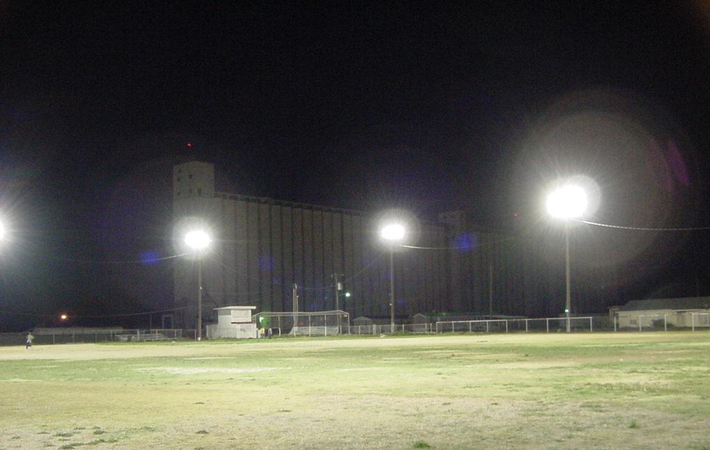 Bovina, TX : Night Baseball