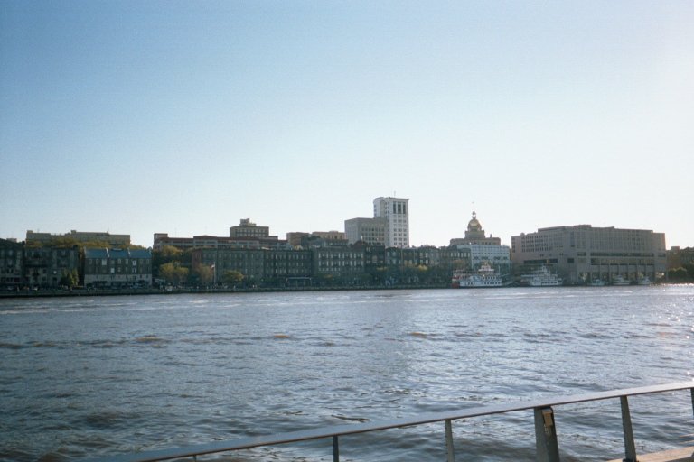 Savannah, GA : Savannah from across the Savannah River