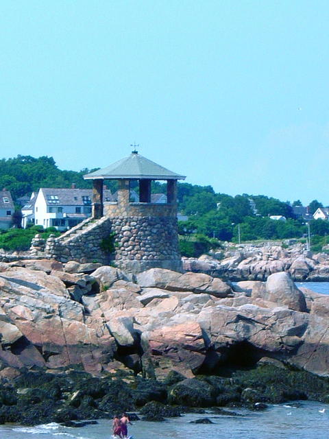 Rockport, MA : Overlooking the ocean