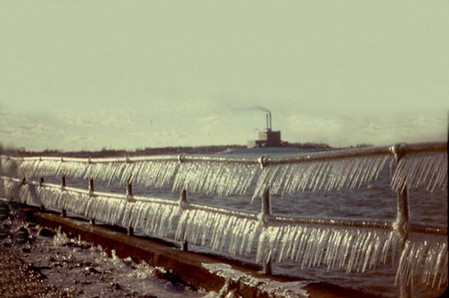 Dunkirk, NY : Niagara Mohawk in Dunkirk, NY,, on Lake Erie
