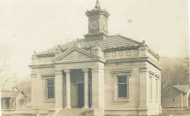 New Milford, PA: Pratt Memorial Library early 1900 postcard
