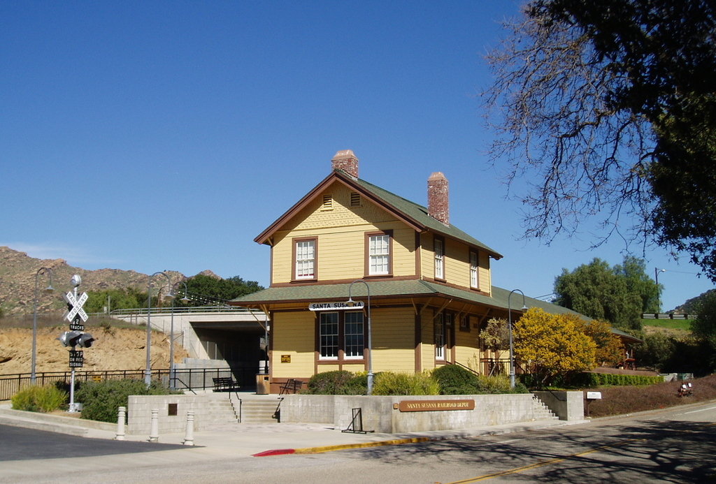 Simi Valley, CA: Santa Susana Railroad Depot