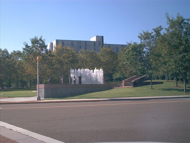 Bristol, VA: War memorial- downtown Bristol, VA (September 2005).