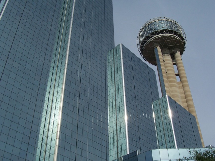 Dallas, TX: Hyatt Regency and Reunion Tower