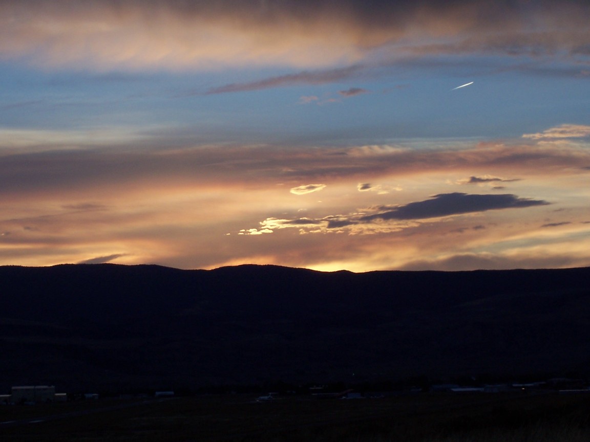 Kremmling, CO Kremmling Sunset from Red Mountain photo, picture