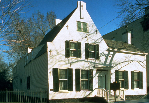 Schenectady, NY: Typical Dutch colonial located in the Stockade