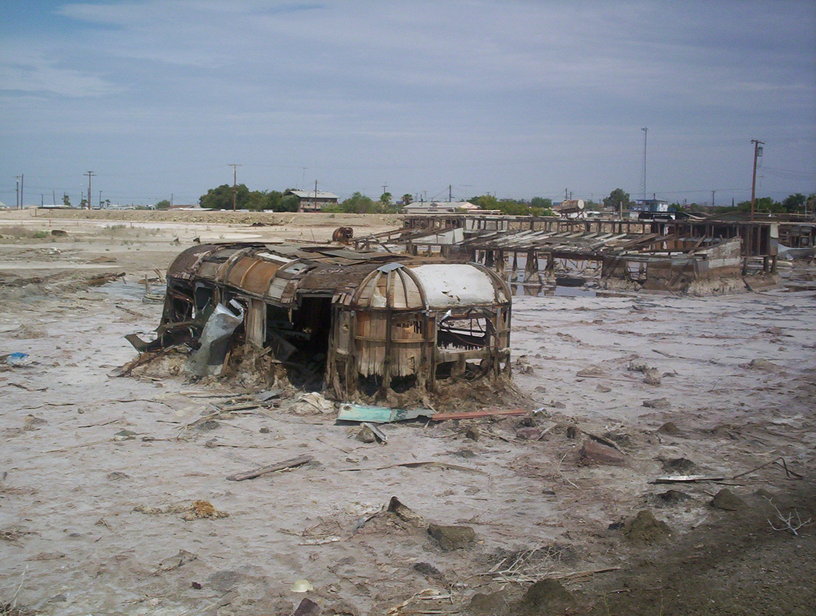 Salton Sea in Bombay Beach